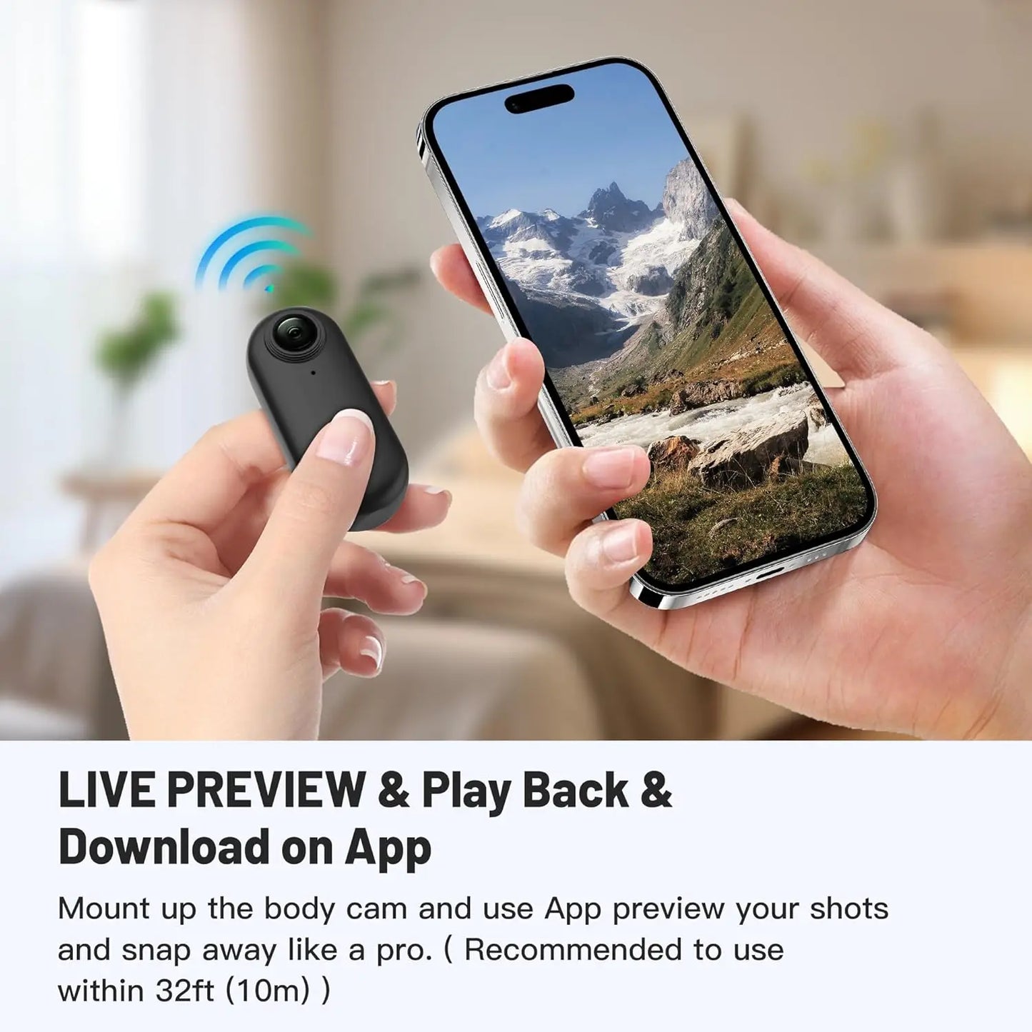 Premium 4K Mini Body Cam™