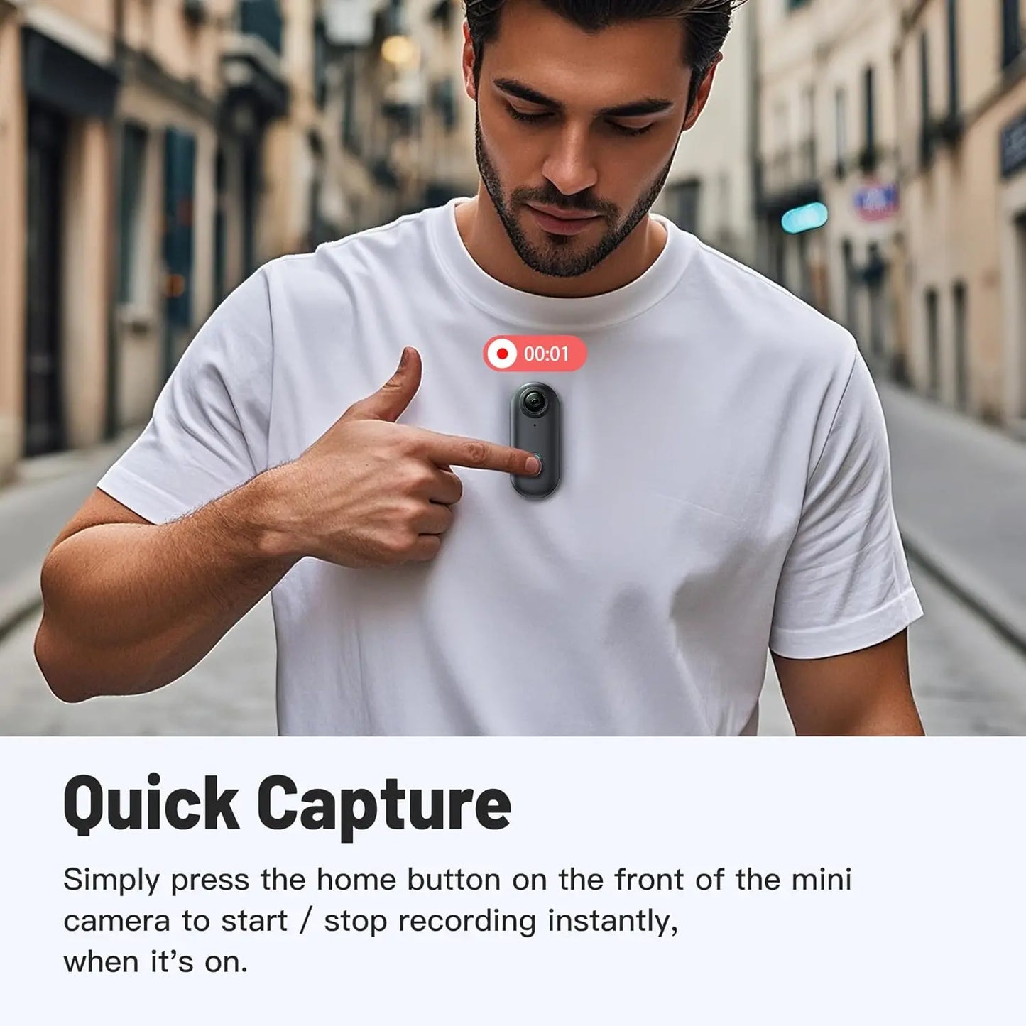 Premium 4K Mini Body Cam™